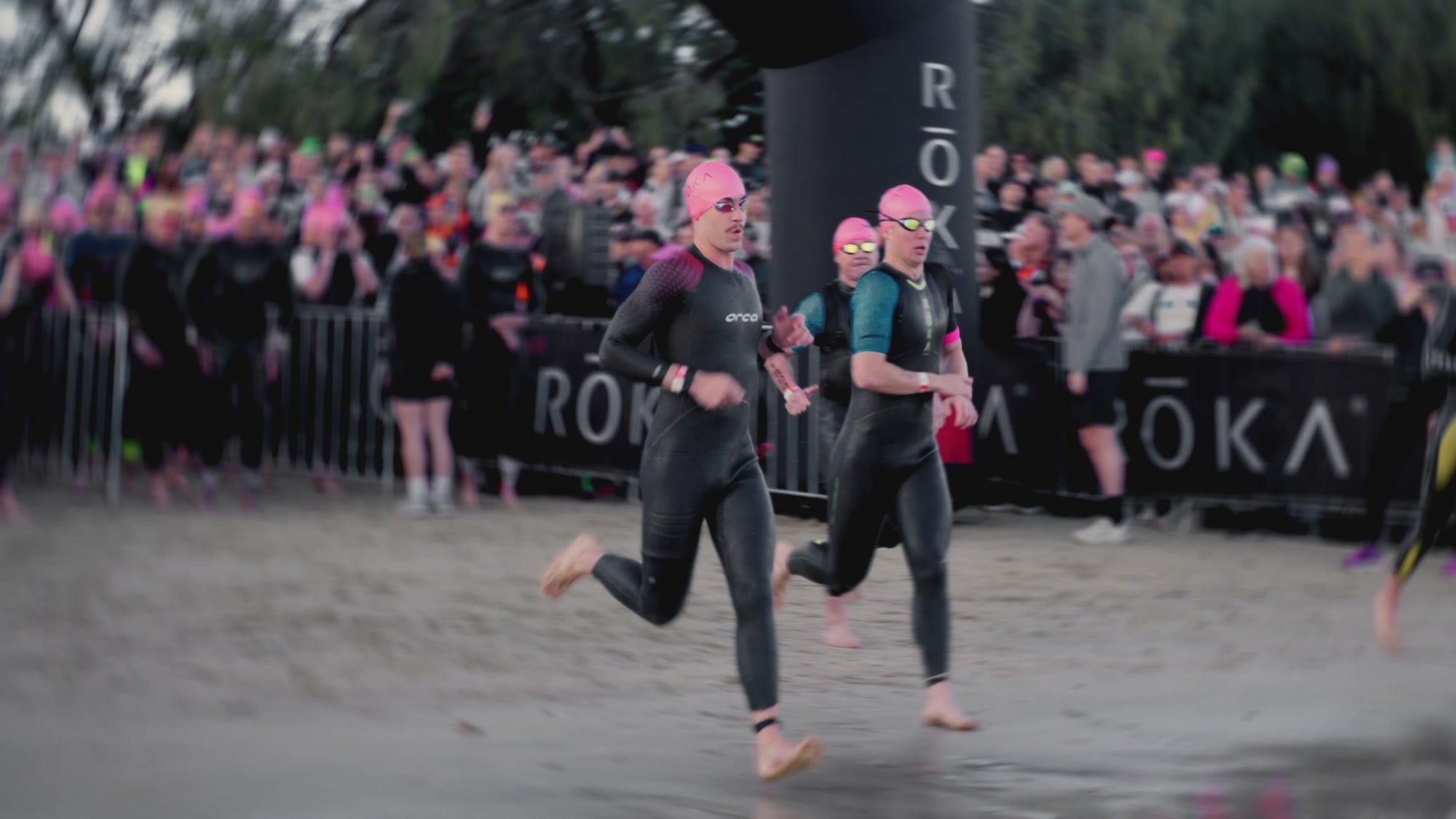 Buster Pine during his first 70.3, from The Pursuit of Discomfort episode one