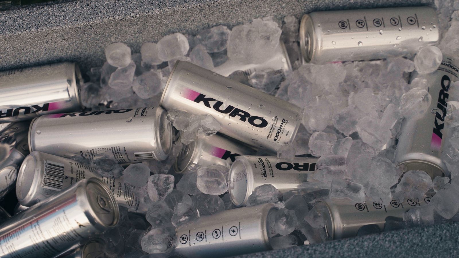 KURO cans on ice